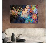TISHIRON Real and Imagined Selves Pictures for Living Room Wall Decoration Canvas Prints Framed Wall Art Bedroom Wall Decor Poster & Print Modern Home Decor Canvas Artwork Wall Hanging, 60x90cm