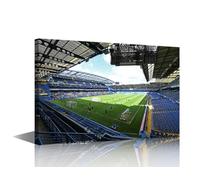 TISHIRON Stamford Bridge Stadium Home of Chelsea FC Canvas Wall Art Painting Contemporary Artists' Home Decoration, Room Murals, Table Wall Decor, Framed Ready to Hang 40x 60cm