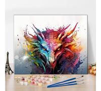 TISHIRON Tree of Life Paint by Numbers for Adults, DIY Acrylic Paint by Numbers Kits on Canvas Abstract Tree, Painting by Numbers Kit Plants, Acrylic Painting Art Crafts 16"x20"(Frameless)