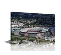 TISHIRON Wall Art Canvas Painting Wall Decor 1 Panel London Emirates Stadium Painting Prints for Home Wal Decoration Framed Ready to Hang 30x45cm
