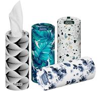 tishoo Hyaluronic Acid-Infused Luxury 4-Ply Tissues | 16 Tubes, Mayfair