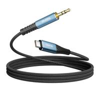 Tisino Usb c to 3.5mm Jack Cable, Hi-Fi Stereo Headphone Cable Auxiliary Cable, Compatible with iPhone 15, 15 Pro Max Plus, Galaxy S24, S23 Ultra, for iPad Pro, Pixel(3m)