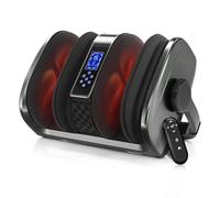 TISSCARE Foot Massager with Heat: Shiatsu Foot Massager for Plantar Fasciitis,Neuropathy, Circulation and Pain Relief for Foot Calf Gifts for Women and Men