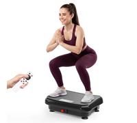 Vibration Plate Exercise Machine: TISSCARE Mini Vibrating Plates for Lymphatic Drainage and Weight Loss, 400Lbs Capacity Full Body Power Shake Workout Platform for Home Cardio Fitness