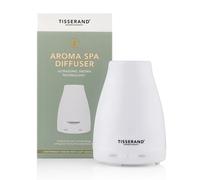 Tisserand Aromatherapy - Aroma Spa Diffuser - For Use With Essential Oils - Mood Lighting - 5 Hours Ultra-Quiet Continuous Mist - 100 ml Capacity