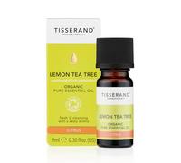 Tisserand Aromatherapy - Organic Lemon Tea Tree Essential Oil, Massage & Bath Oil - 100% Pure And Natural - 9 ml