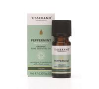 Tisserand Aromatherapy - Peppermint - Organic Essential Oil ,massage Oil, Aromatherapy Oil - 100% Natural Pure Essential Oils ,9Ml
