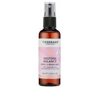 Tisserand Aromatherapy - Restore Balance Body & Room Mist - Perimenopause, Menopause & Menstruation Support for Women - Rose, Clary Sage & Geranium 100% Natural Essential Oils - 100 ml