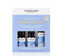 Tisserand - Sleep Better Discovery Kit - Rollerball, Body Oil & Pillow Mist - 100% Natural Pure Essential Oils - 2x9ml, 1x10ml