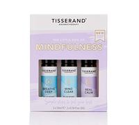Tisserand Aromatherapy - The Little Box of Mindfulness - Breathe Deep, Mind Clear, Real Calm - 100% Natural Pure Essential Oils - 3x10ml