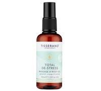 Tisserand Aromatherapy - Total-De-Stress Massage & Body Oil 100ml for Men and Women