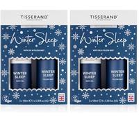 Tisserand Aromatherapy,Winter Sleep Pillow Mist & Bath Oil Duo Kit,100% Natural Pure Essential Oils, 2x100ml (Pack of 2)