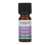 Tisserand Clary Sage Ethically Harvested Essential Oil - 9ml | Balancing Clary Sage Aroma, 100% Natural Pure Essential Oils, Uncompromising Quality, Certified Vegan