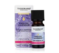 Tisserand English Lavender Ethically Harvested Essential Oil - 9ml | Calming Lavender Aroma, 100% Natural Pure Essential Oils, Uncompromising Quality, Certified Vegan