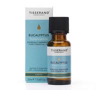 Tisserand - Eucalyptus - Ethically Harvested, 100% Natural Pure Essential Oil - Massage Oil for Aromatherapy, Skin, and Diffuser - Aromatherapy Essentials, Meditation Accessories - 20ml