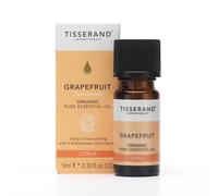Tisserand Aromatherapy,Grapefruit - Organic Essential Oil,Massage Oil, Aromatherapy Oil, Skin Oil, Oil for Diffuser,100% Pure Essential Oil -9ml