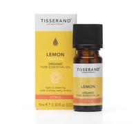 Tisserand - Lemon Organic Essential Oil - 9ml - for Massage, Skin, Diffuser- 100% Natural Pure Oils