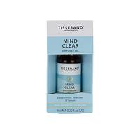 Tisserand Mind Clear Diffuser Oil - 9ml | Peppermint, Lavender, Lemon Essential Oil Blend, 100% Natural Pure Essential Oils, Uncompromising Quality, Certified Vegan