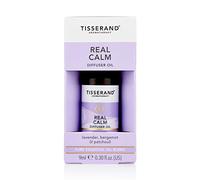 Tisserand Real Calm Diffuser Oil - 9ml | Lavender, Bergamot, Patchouli Essential Oil Blend, 100% Natural Pure Essential Oils, Uncompromising Quality, Certified Vegan