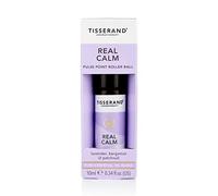 Tisserand Real Calm Pulse Point Roller Ball - 10ml | Lavender, Bergamot, Patchouli Essential Oil Blend, 100% Natural Pure Essential Oils, Uncompromising Quality, Certified Vegan
