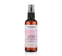 Tisserand - Restore Balance Body & Room Mist - Perimenopause, Menopause & Menstruation Support for Women - Rose, Clary Sage & Geranium 100% Natural Essential Oils - 100 ml