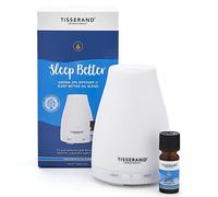 Tisserand - Sleep Better | Aroma Spa Diffuser with Lavender, Jasmine & Sandalwood Diffuser Oil | 100% Pure Essential Oil Diffuser Set | 1 x 9ml