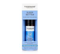 Tisserand Sleep Better Pulse Point Roller Ball - 10ml | Lavender, Sandalwood, Jasmine Essential Oil Blend, 100% Natural Pure Essential Oils, Uncompromising Quality, Certified Vegan