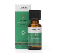 Tisserand Tea Tree Organic Essential Oil - 20ml | Purifying Tea Tree Aroma, 100% Natural Pure Essential Oils, Uncompromising Quality, Certified Vegan