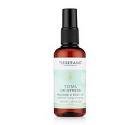 Tisserand - Total De-Stress - Massage & Body Oil - Orange, Geranium, Nutmeg Essential Oil - 100% Natural Pure Essential Oils - 100ml