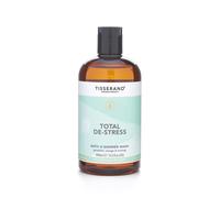 Tisserand Aromatherapy - Total De-Stress - Bath & Shower Wash - Orange, Geranium, Nutmeg Essential Oil - 100% Natural Pure Essential Oils - 400ml