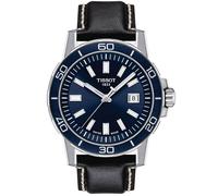 Tissot Black Mens Analogue Watch Supersport Gent T1256101604100