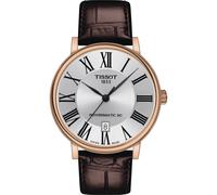 Tissot Carson Mens Brown Watch T1224073603300 Leather - One Size