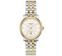 Tissot Carson Premium Automatic Lady 30mm Stainless Steel & Yellow Gold PVD Watch