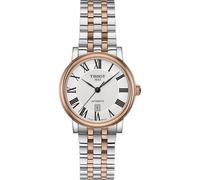 Tissot Carson Premium Automatic Lady T122.207.22.033.00 Women's Watch, Silver Dial, Two-tone Stainless Steel Bracelet
