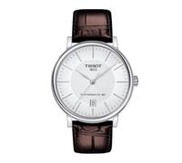 Tissot Carson Premium Powermatic 80 Brown Leather Strap Watch