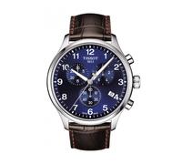 Tissot Chrono XL Classic Blue Dial Leather Strap Men's Watch T116.617.16.047.00