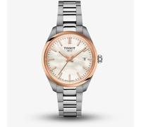Tissot Ladies PR 100 Mother Of Pearl Dial Two Tone Watch T150.210.21.111.00