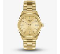 Tissot Ladies PRC 100 Gold Champagne Dial Date Watch T151.822.33.021.00