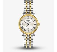 Tissot Ladies T-Classic Carson Premium Two Tone Bracelet Watch T122.210.22.033.00