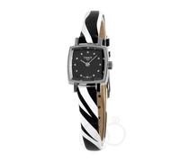 Tissot Lovely 20mm Silver Ladies' Zebra Diamond Watch T0581091705600