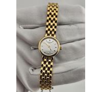 TISSOT LOVELY WOMENS QUARTZ WATCH GOLD STRAP & SILVER DIAL T058.009.33.031.00
