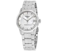 Tissot Luxury Powermatic 80 Mother of Pearl Dial Stainless Steel Ladies Watch T0862071111100