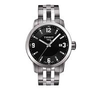 Tissot Men's Analogue Quartz Watch with Stainless Steel Plated Strap T055.410.11.057.00