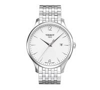 Tissot Men's Analogue Quartz Watch with Stainless Steel Plated Strap T063.610.11.037.00