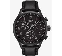 Tissot Chrono XL Vintage Men's Black Leather Strap Watch