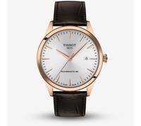 Tissot Mens Classic Dream Powermatic 80 Brown Strap Watch T158.407.36.031.00