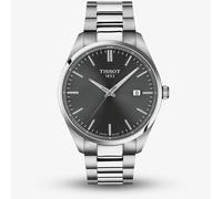 Tissot Mens PR 100 Grey Dial Stainless Steel Bracelet Watch T150.410.11.081.00