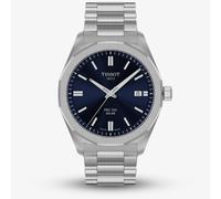 Tissot Mens PRC100 Blue Dial Solar Quartz Watch T151.422.11.041.00