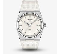 Tissot T1374101701100 PRX (40mm) White Luminous Dial / White Watch