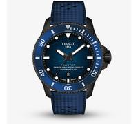 Tissot Mens Seastar 2000 44mm Blue & Black Rubber Strap Watch T120.907.37.041.00